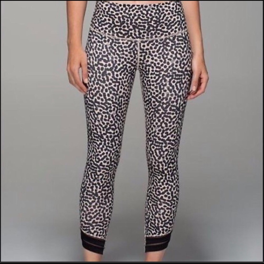 Lululemon High times pant wrap mesh